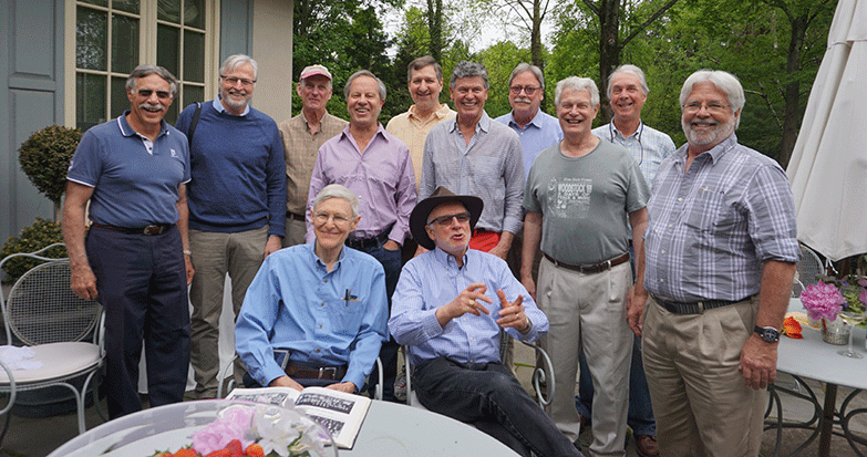 Micéal hosts B&N classmates for the Class of 1966 50th reunion.